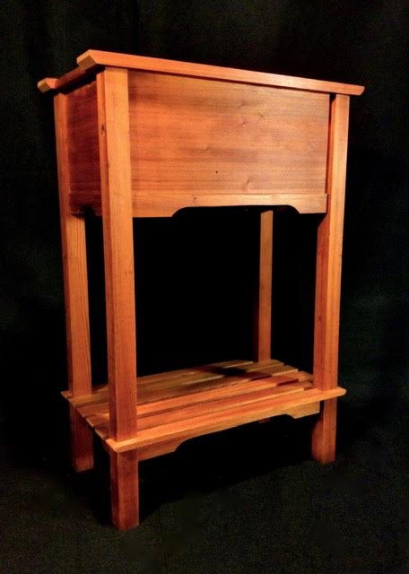 Redwood Planter