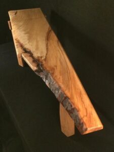 Live Edge Pecan Slab Coffee Table