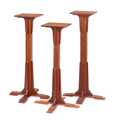 Redwood Pedestal